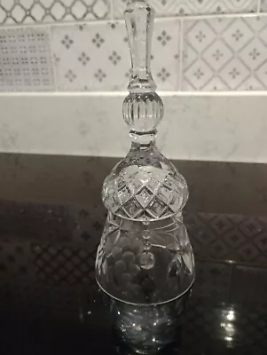 Buy Lead Crystal Hand Bell 7 1/2 Inches • 5.99£