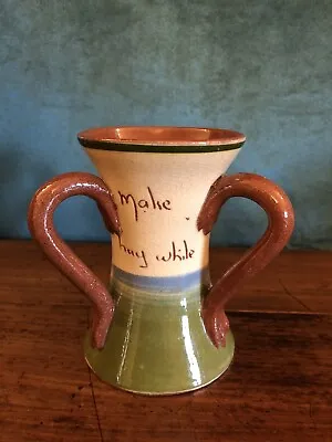 Buy Torquay Pottery Three Handled Motto Ware Mug/vase • 12£