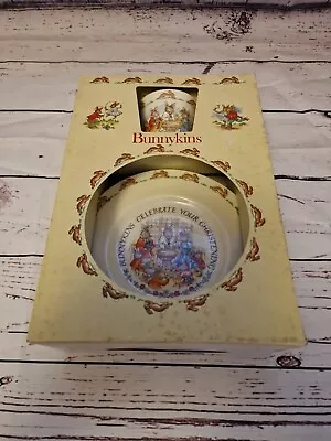 Buy Bunnykins 2 Piece Mug & Plate Set, Royal Doulton, In Original Box Vintage • 9.99£