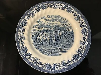 Buy Myott Meakin Tableware -  10” Dinner Plate - Hunting Scene - Blue & White • 8£