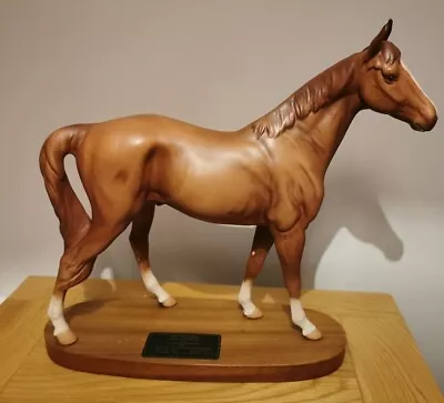 Buy BESWICK Connoisseur THE MINSTREL Race Horse Ceramic Figure  • 245£
