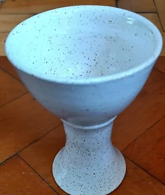 Buy Lovely Studio Pottery Goblet / Chalice /  Drinking Vessel. • 0.99£