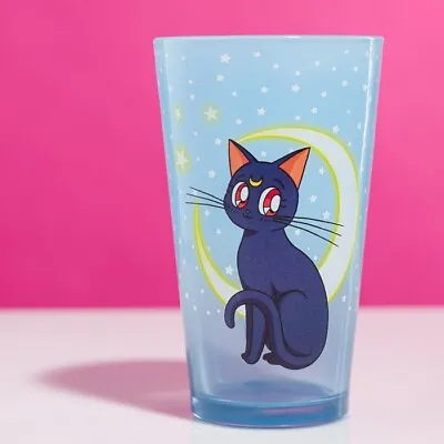 Buy Official Sailor Moon Luna And Artemis Large Glass • 9.99£