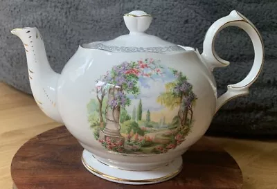 Buy Queen Anne Royal Kew Gardens Fine Bone China Floral Pattern Teapot With Lid • 284.17£