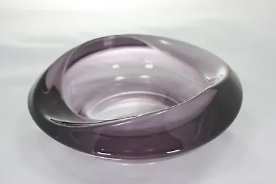 Buy Sklo Union Rosice Aubergine Bowl Designed By Rudolf Jurnikl 1045 2 • 18£