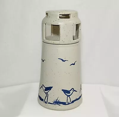 Buy Studio Art Pottery Lighthouse Tealight Candle Holder/Ocean/Beach Theme • 30.21£