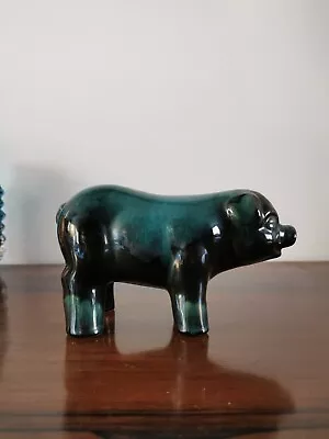Buy Canadian Blue Mountain Pottery Drip Glaze Pig • 15.99£