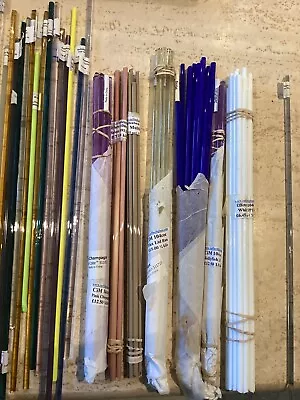 Buy 200 Assorted Warm Glass Rods For Making Glass Beads Glass Fusing Art Kiln • 75£