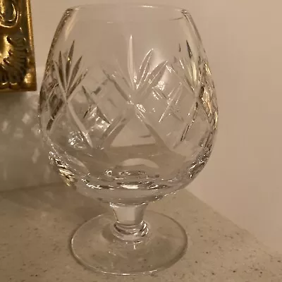 Buy Royal Doulton Crystal Georgian Cut Brandy Glass 4 5/8” Tall. • 9.50£