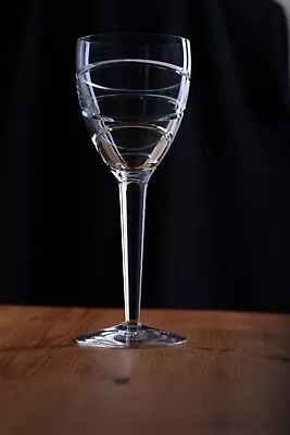 Buy Pair Of Stuart Crystal / Jasper Conran  Aura  Large Wine Glasses Goblets • 75£