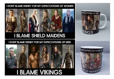 Buy Viking- Last Kingdom - Shield Maiden - Valhalla -  Mug • 9.19£