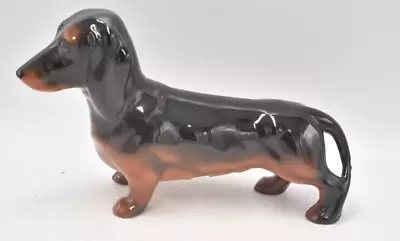 Buy Vintage Beswick Dachshund Dog Black And Tan Figurine Statue Ornament • 44.95£