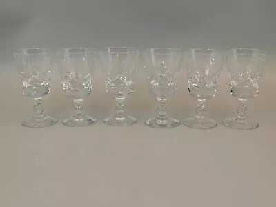 Buy Set Of Six Edinburgh Crystal Lochiel Pattern Sherry/port Glasses. • 24.99£