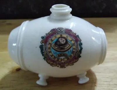 Buy W H Goss Rare Crestware Model Of Old Swiss Vinegar Bottle - Penzance • 38£