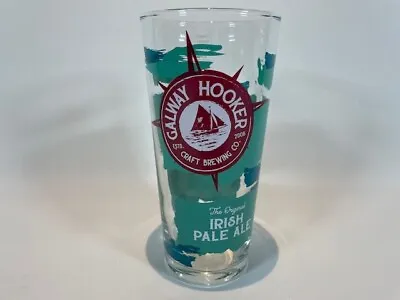 Buy Galway Hooker Nucleated Pint Glasses The Orignal Irish Pale Ale • 9.99£