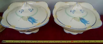 Buy Two Ivory Ware Lidded Tureens Serving Bowls Decorative Dishes Woods  • 8£