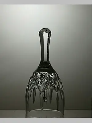 Buy Lead Crystal Cut Glass Bell 6 1/8  - 23A • 14.99£