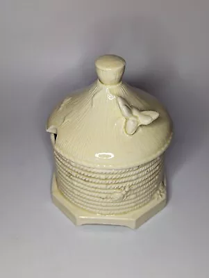 Buy Vintage 1930s Crown Devon England Beehive Ceramic Honey Pot • 95£