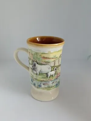 Buy Presingoll Pottery Footed Tea Coffee Mug Farm Yard Animals Made In Cornwall  • 9.99£