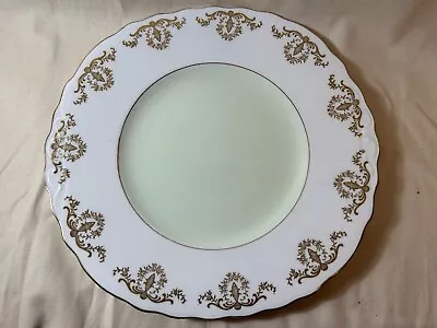 Buy Royal Vale Plate Serving Dish Bone China Made In England Gold Decorated Vintage • 15.95£