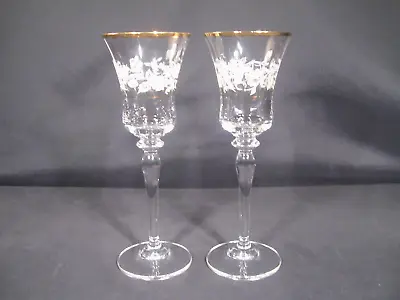 Buy Mikasa Antique Lace Wine Glasses Set Of 2 • 57.85£