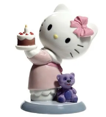 Buy Nao By Lladro Porcelain Figurine Hello Kitty Happy Birthday Was £100 Now £90.00 • 90£