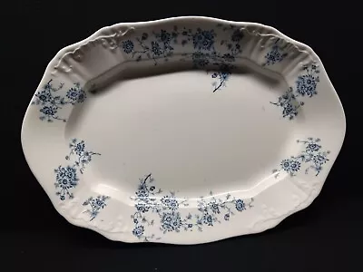 Buy Large 16  Platter Winkle Colonial Pottery Stoke England  Millais Blue Transfer • 25.51£