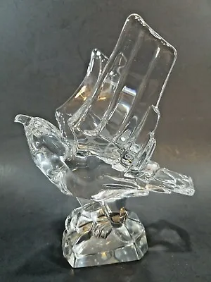 Buy Cristal Sevres Bird Of Prey Made In France Eagle Hawk Art Glass Crystal 7  Tall • 47.43£
