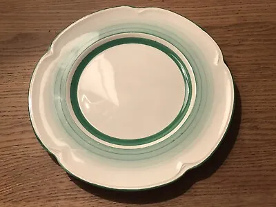Buy Grays Pottery Green And Cream Plate Preowned • 7.50£