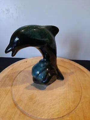 Buy Blue Mountain Pottery DOLPHIN Jumping Studio Art Collingwood Canada 1947-2004 • 12£