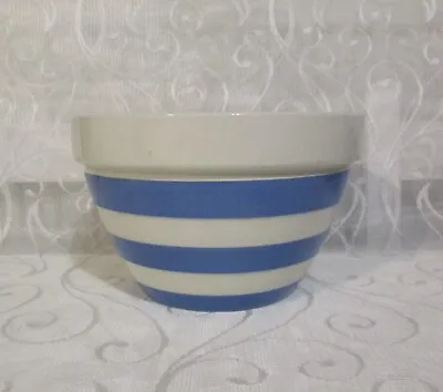 Buy Vintage T G Green Cornishware  Blue & White Pudding Basin Bowl 2 Pints  A/F • 29.99£
