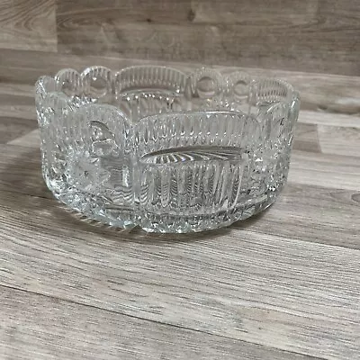 Buy Vintage Cut Glass Crystal Fruit Bowl • 13.95£