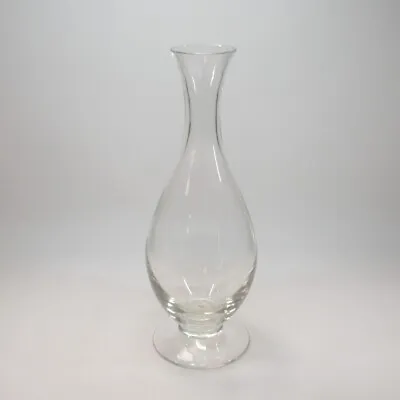 Buy Lalique Style Crystal Glass Vase 11-inch Hand Signed Contemporary Home Decor • 90£