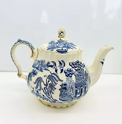 Buy Vintage James Sadler Traditional Collection  Blue Willow  Teapot  • 10£