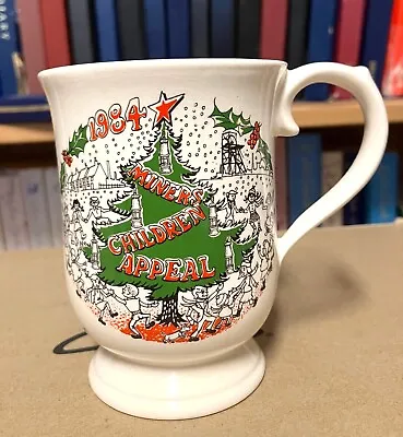 Buy Vintage Miners Children Appeal Mug Christmas 1984 Commemorative Pottery • 2.25£