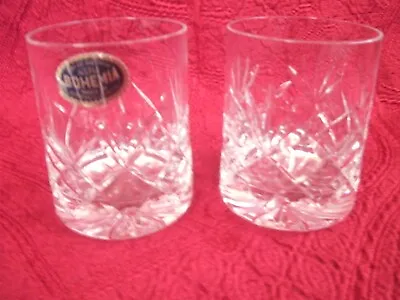Buy Bohemia Crystal - A Pair Of Whisky Glasses . FREE UK P+P ....................... • 14.99£