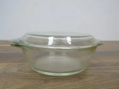 Buy Pyrex Essentials Glass Round Casserole Dish With Lid Transparent 16cm Diameter • 4.99£