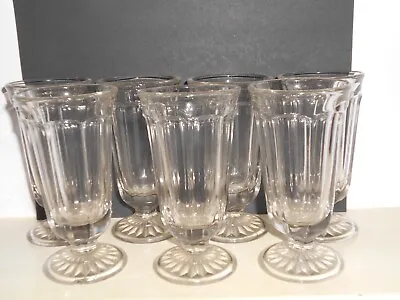 Buy Vintage/Retro Red Wine Glass Tumblers, X7, Heavy, 5.5 Ins High • 17.50£