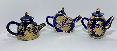 Buy 3 Piece Imperial Treasures Porcelain Garden Teapot Set In OG Box • 40.35£