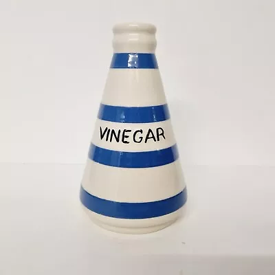 Buy Blue And White Striped Vinegar Bottle Chef Ware Staffordshire Ironstone 1960s • 12£