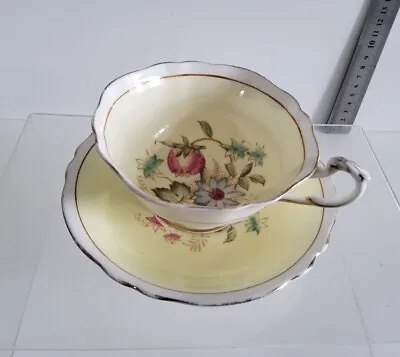 Buy Paragon Primula Porcelain Cup & Saucer Vintage Floral Design  • 24.99£
