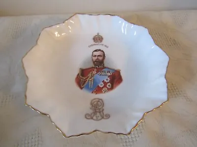 Buy Commemorative China Royalty Royal Doulton King George V Coronation Petal Dish • 7.99£