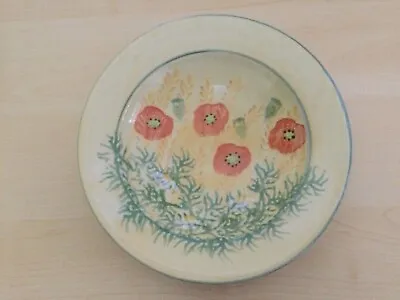 Buy The Tain Pottery Dish Kirkshief Poppy Bowl Vintage Spongewear • 10£