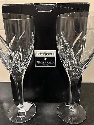 Buy Pair Of Waterford Crystal John Rocha Signature Wine Glasses. Unused In Pack. • 82£