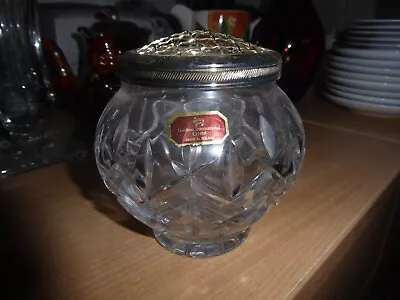 Buy Beautiful Clear  Glass Doulton International  Rose Bowl Vase • 2£