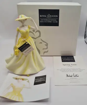 Buy Royal Doulton Spring Time HN4586 International Collectors Club Figurine With Box • 80£