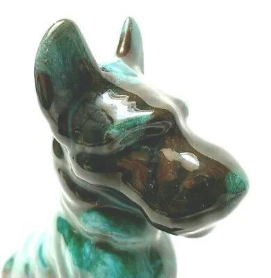 Buy Blue Mountain Pottery Drip Glaze Terrier Dog Figurine • 21.76£