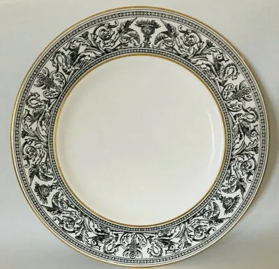 Buy Wedgwood Florentine Black With Gold Dinner Plate  • 46.10£