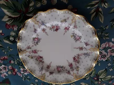 Buy Royal Crown Derby Antoinette Fluted/Desert Plate  2nd Quality • 12£