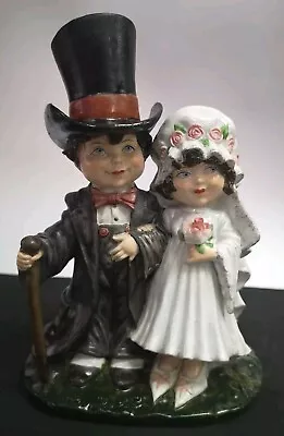 Buy The Wedding Couple By Capodimonte - Figurine Rare 22cm H - VGC • 12.99£